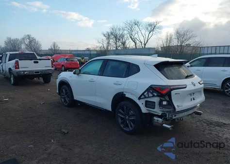 2025 Acura Adx A-Spec from USA, damaged, VIN 3HDSA2H52SM707729